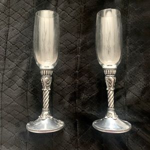 Brighton Toasting Flutes - Wedding